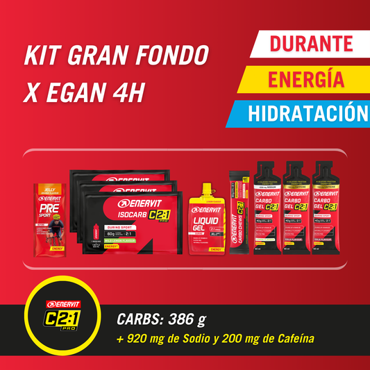 KIT GRAN FONDO EL ORIGEN X EGAN - 4h
