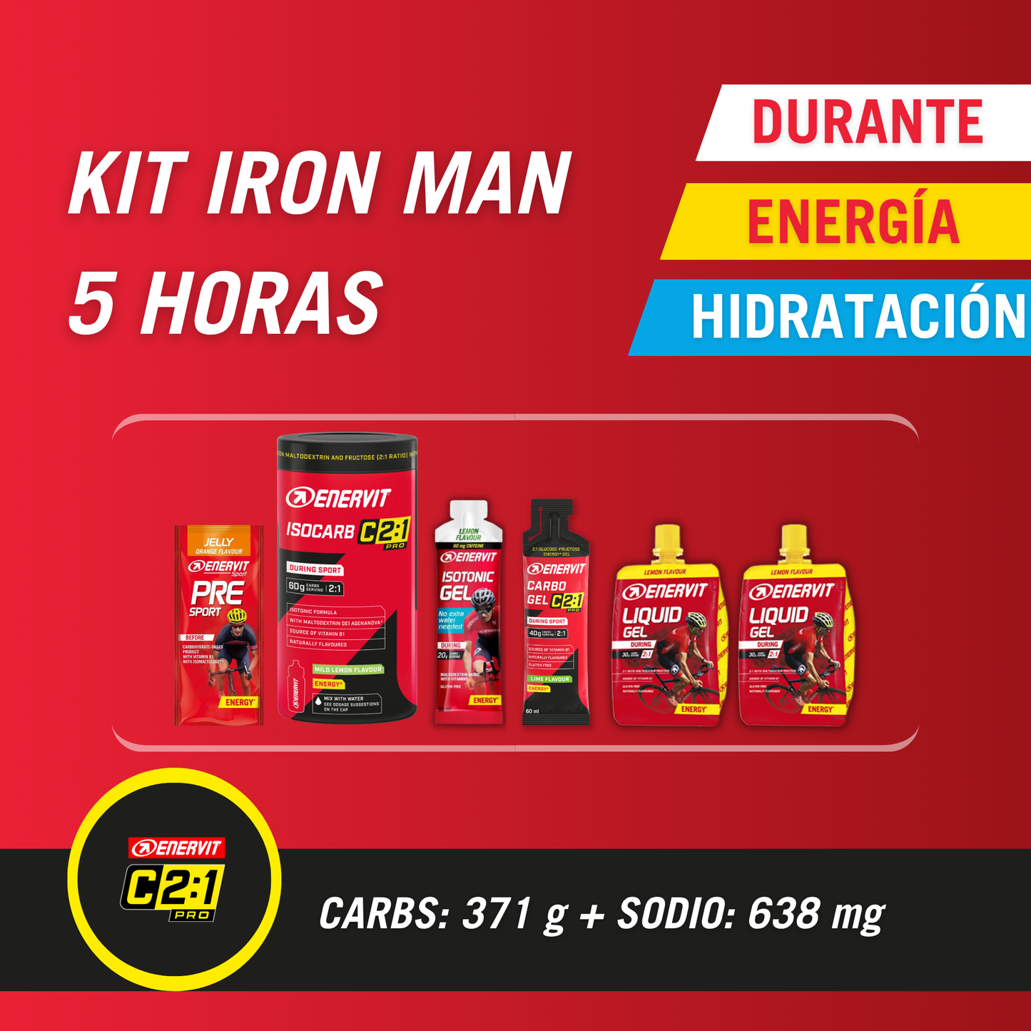 KIT IRONMAN 70.3 - 5 HORAS