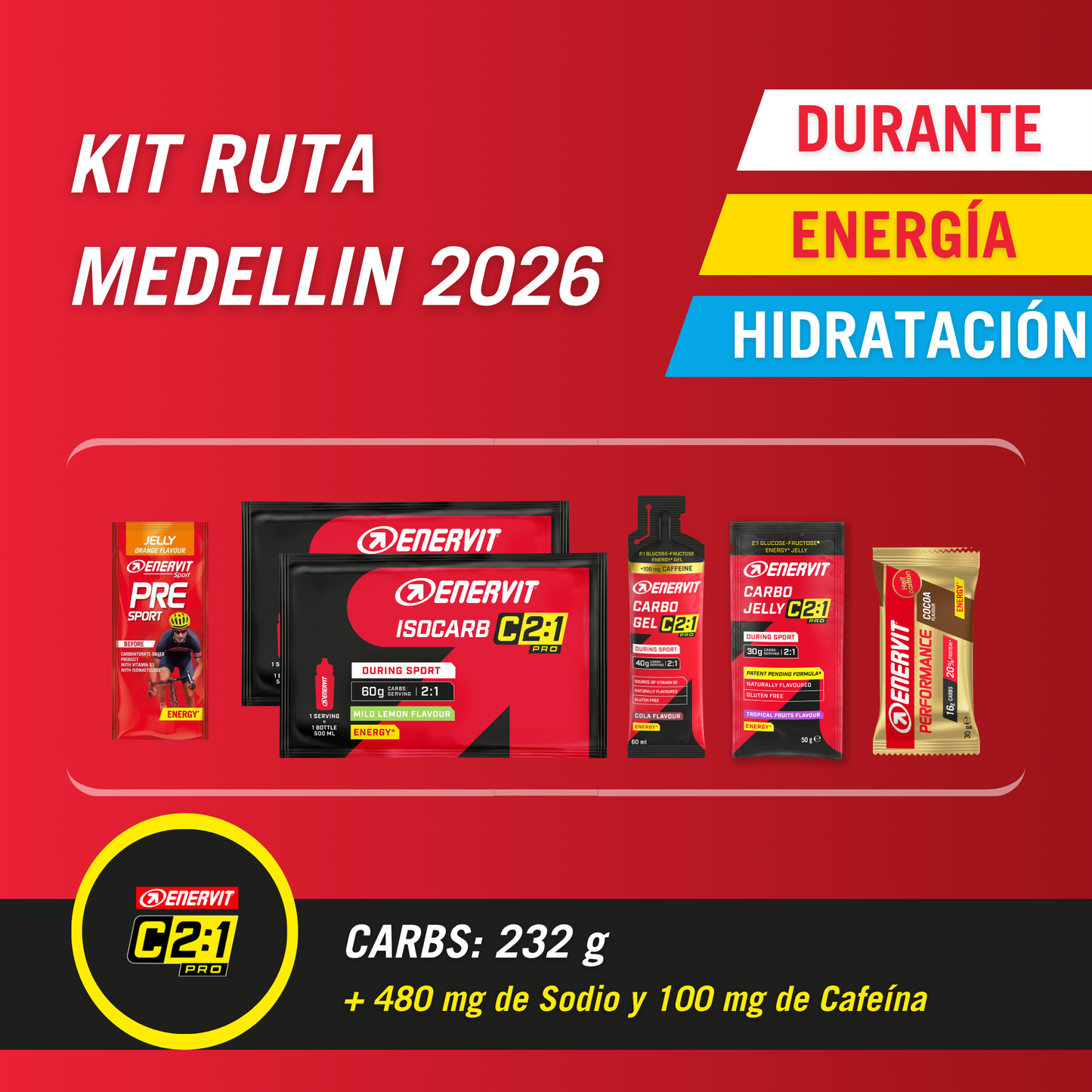 KIT RUTA MEDELLÍN MEDIO FONDO 2026