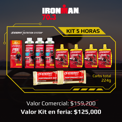 KIT IRONMAN 70.3 - 5 HORAS