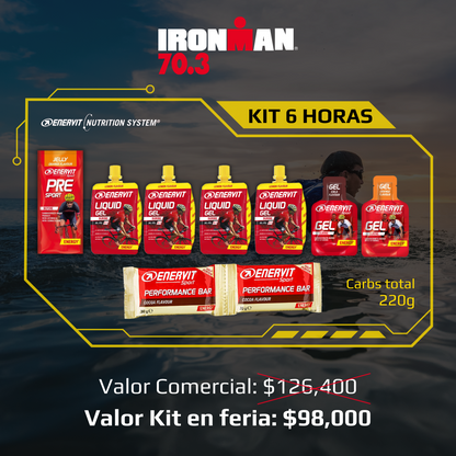 KIT IRONMAN 70.3 - 6 HORAS