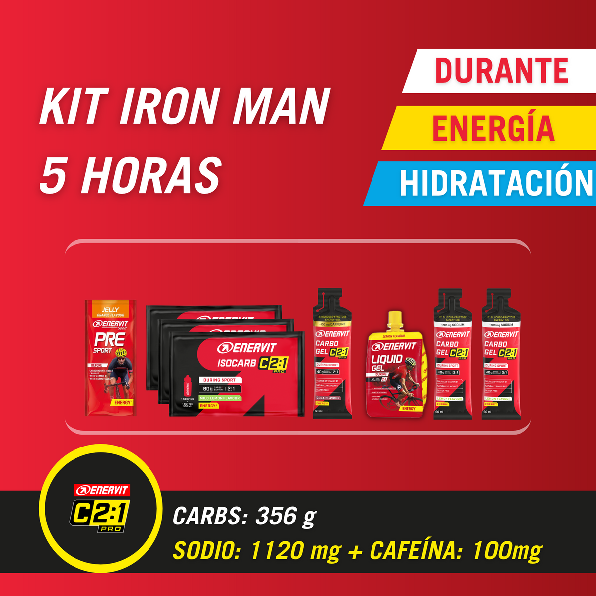 KIT IRONMAN 70.3 - 5 HORAS